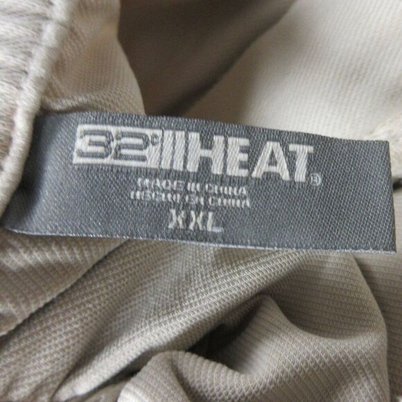 32 DEGREES Ladies Knit Twill Ankle Pants Sz XXL-20 Flat Front Tan Cream 2XL NWT - Picture 9 of 12